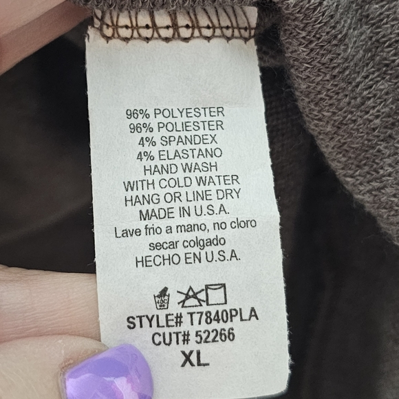 mts Gray Side Tie Sweater - Picture 8 of 10